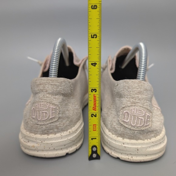 Hey Dude Wendy Dusty Inca Tan Pink Slip On Loafers Shoes Womens 10 121410597 - Picture 9 of 13